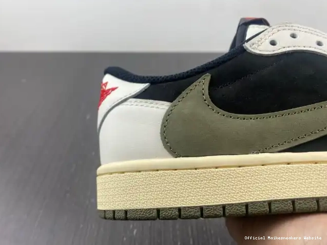 Official Maikesneakers Travis DZ4137-106 1 x Scott Olive OG WMNS Jordan Low Air 0324